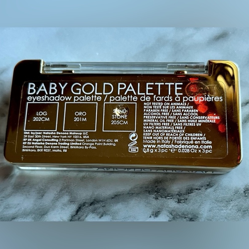 NATASHA DENONA BABY GOLD EYESHADOW PALETTE - BRAND NEW in the box! - Picture 9 of 15